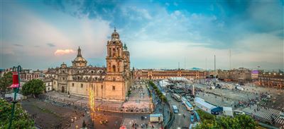 Mexiko Stadt Zócalo